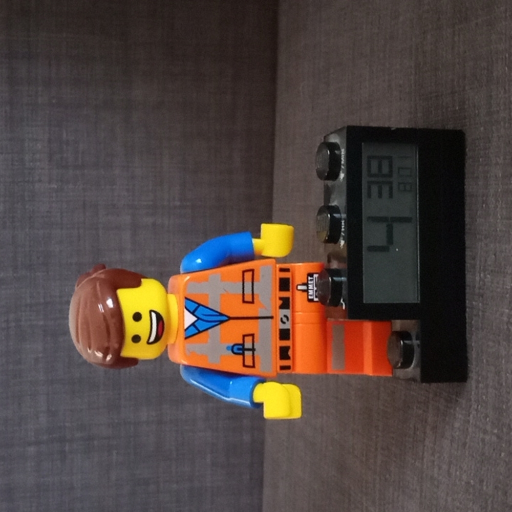 Lego kids clock